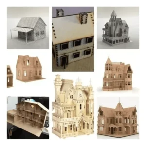 +500 Pack Casas Castelos