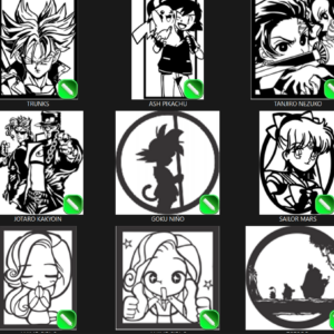 Quadros Anime