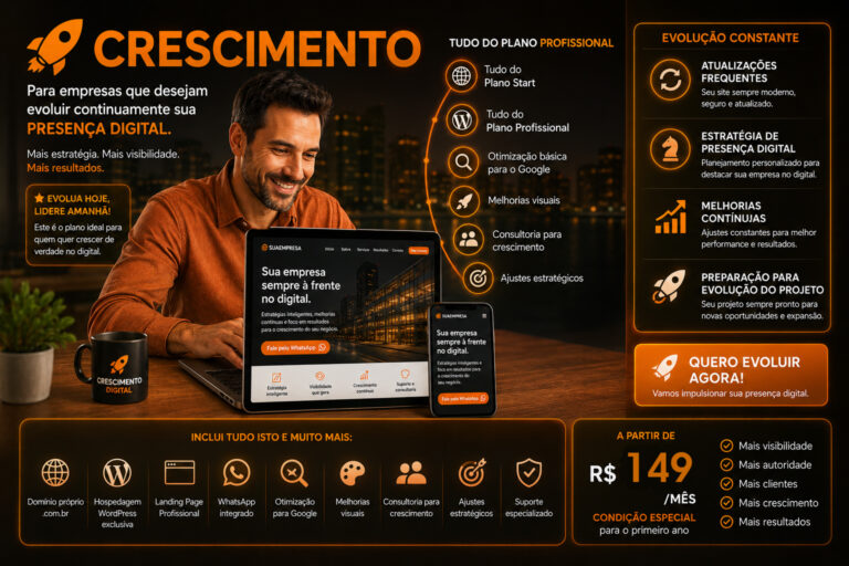 Presença Digital – PLANO CRESCIMENTO